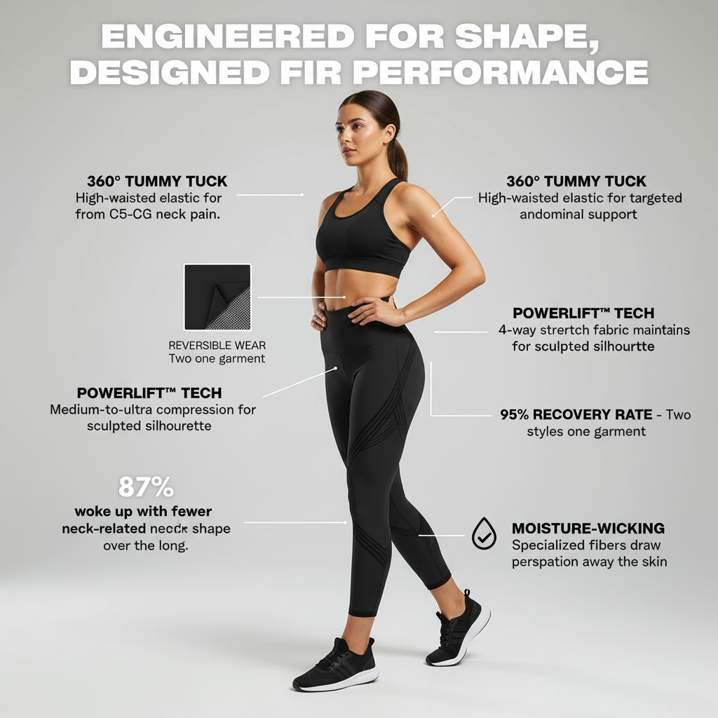 Body Sculpt 7/8 Leggings (Reversible Wear)